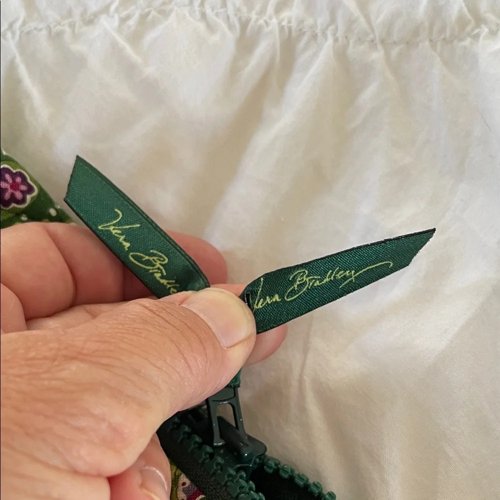 Vera Bradley Green Paisley Garment Bag